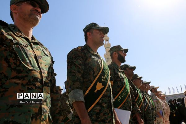 مراسم «عهد سربازی» نیروهای مسلح