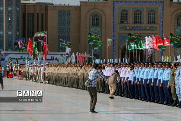 مراسم «عهد سربازی» نیروهای مسلح