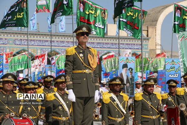 مراسم «عهد سربازی» نیروهای مسلح