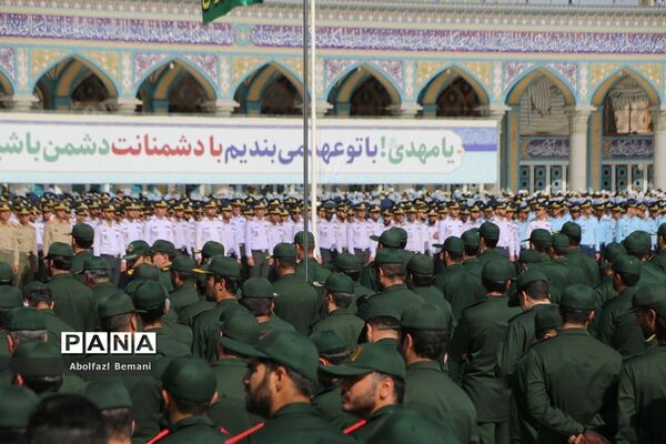 مراسم «عهد سربازی» نیروهای مسلح