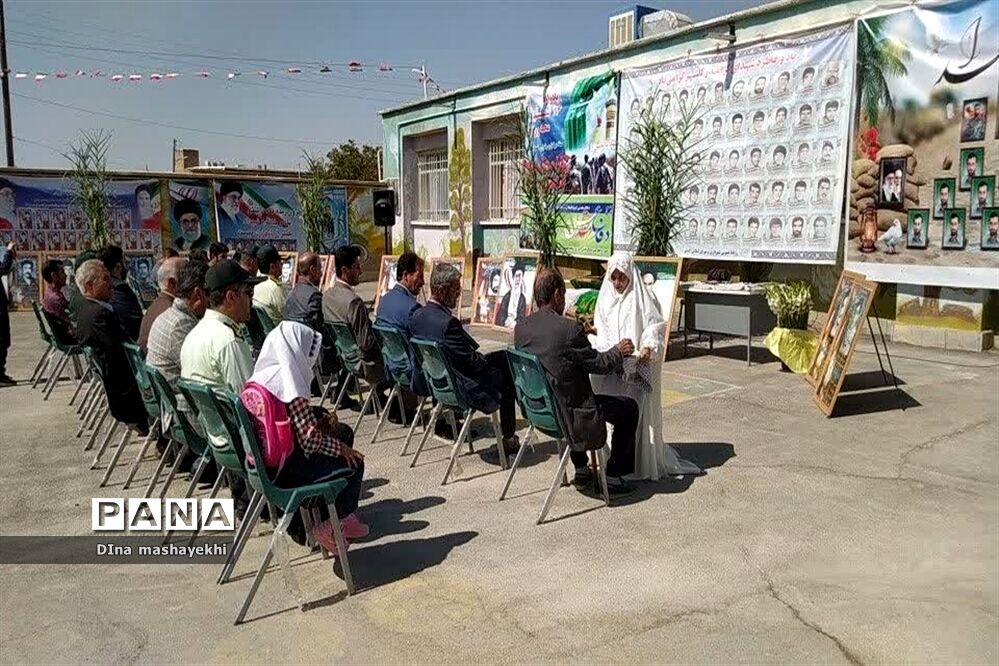 میثاق با شهدا در هفته دفاع مقدس در شهرستان گلپایگان