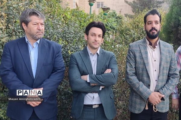 صبحگاه مشترک دانش‌آموزی در مدرسه علی‌بن موسی‌الرضا شهرستان قرچک