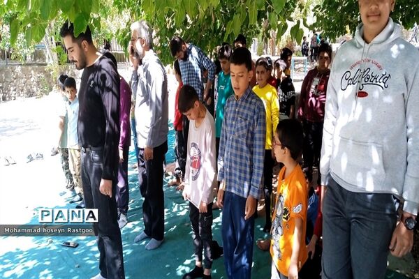 اردوی تفریحی ویژه نوجوانان گلبانگ آدینه در کاشمر