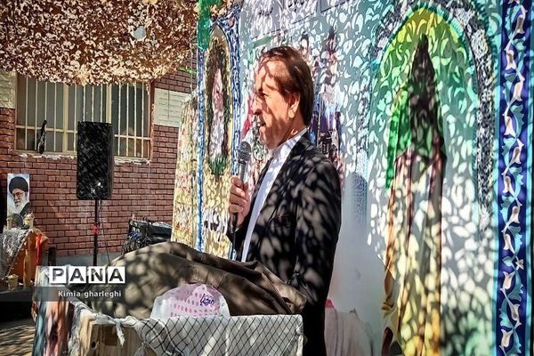 مراسم گرامیداشت هفته دفاع مقدس در اداره آموزش و پرورش شهرستان قرچک