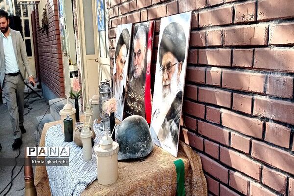 مراسم گرامیداشت هفته دفاع مقدس در اداره آموزش و پرورش شهرستان قرچک