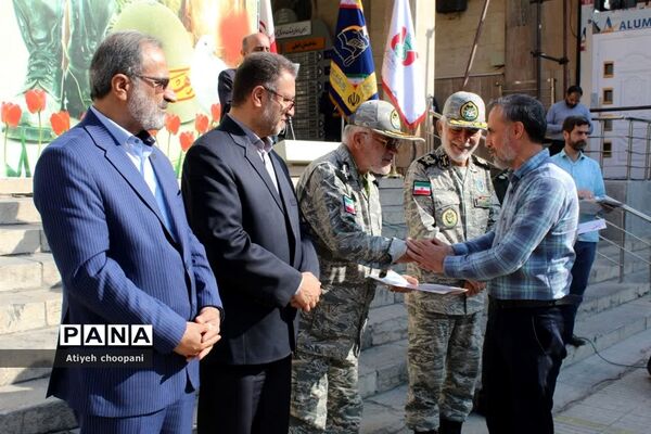 برگزاری صبحگاه مشترک بسیج فرهنگیان اداره‌کل آموزش و پرورش شهر تهران