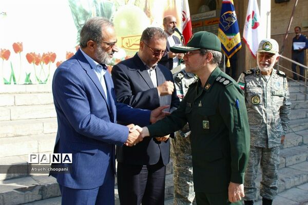 برگزاری صبحگاه مشترک بسیج فرهنگیان اداره‌کل آموزش و پرورش شهر تهران