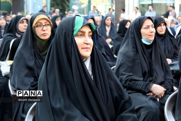 برگزاری صبحگاه مشترک بسیج فرهنگیان اداره‌کل آموزش و پرورش شهر تهران