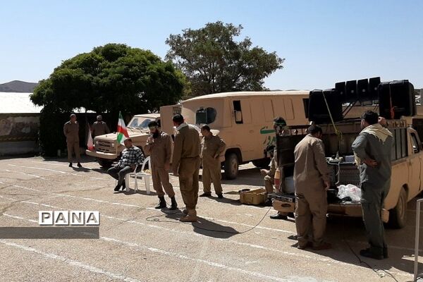 حضور کاروان مقاومت در مدرسه حضرت معصومه شهرستان فیروزکوه