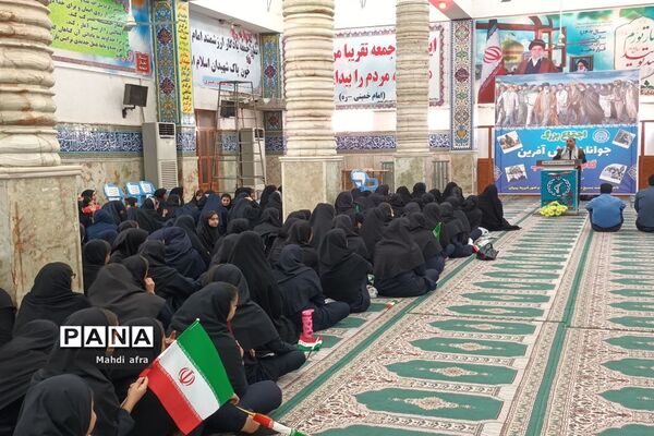 اجتماع جوانان نقش آفرین گام دوم انقلاب در بهبهان