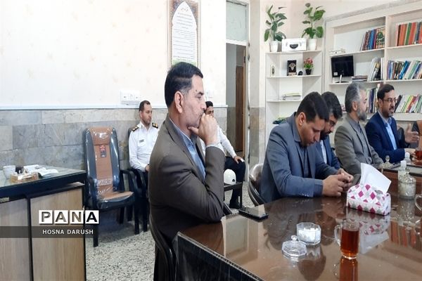 مراسم نواختن زنگ مهر و  تقدیر از فرزندان شهید سرهنگ جام دوست