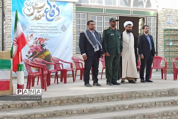 صبحگاه مشترک نیروهای مسلح شهرستان مروست