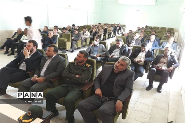 آیین تکریم و معارفه فرماندار شهرستان کوهسرخ