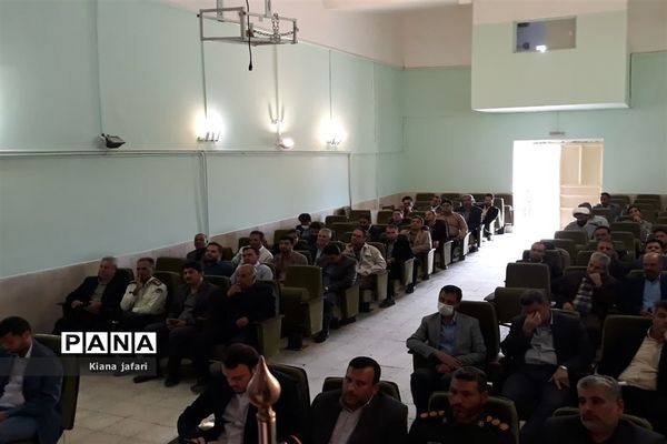 آیین تکریم و معارفه فرماندار شهرستان کوهسرخ