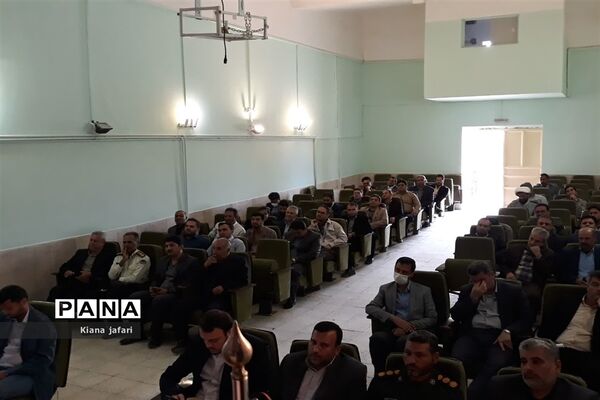 آیین تکریم و معارفه فرماندار شهرستان کوهسرخ