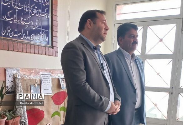 بازدید شهردار نصیرآباد از مدرسه فاطمه پزشکی نصیرآباد شهرستان شهریار