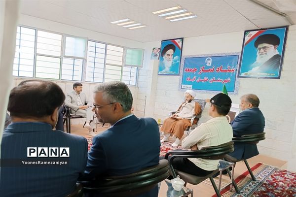 جلسه ستاد نماز جمعه شهرستان خلیل آباد