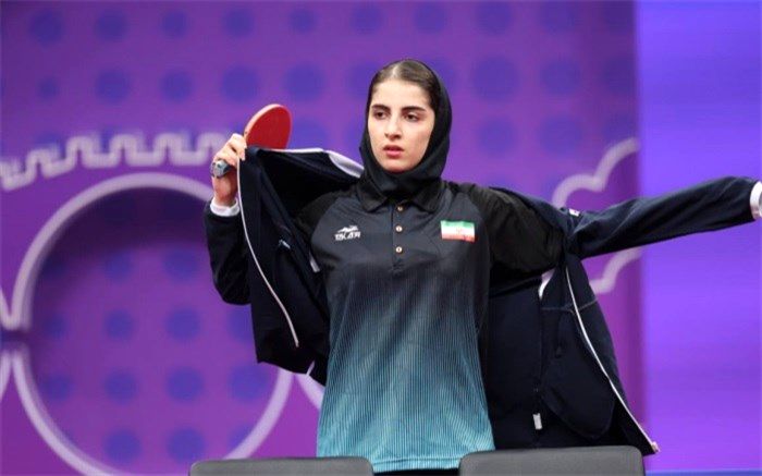 تنها نماینده تنیس روی میز بانوان حذف شد