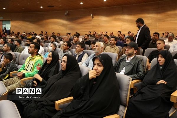 مراسم شکرانه خدمت در تالار شهر مشهد