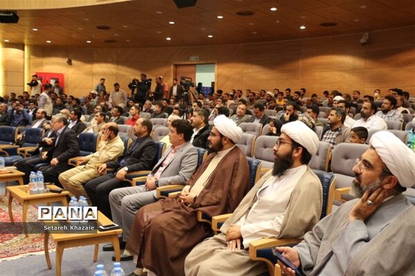 مراسم شکرانه خدمت در تالار شهر مشهد