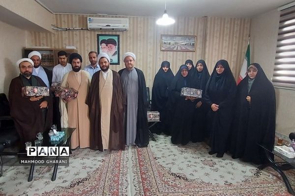 مراسم تجلیل از روحانیون طرح امین مدارس منطقه کهریزک