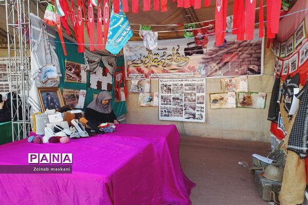 نمایشگاه آثار دفاع مقدس در ملارد