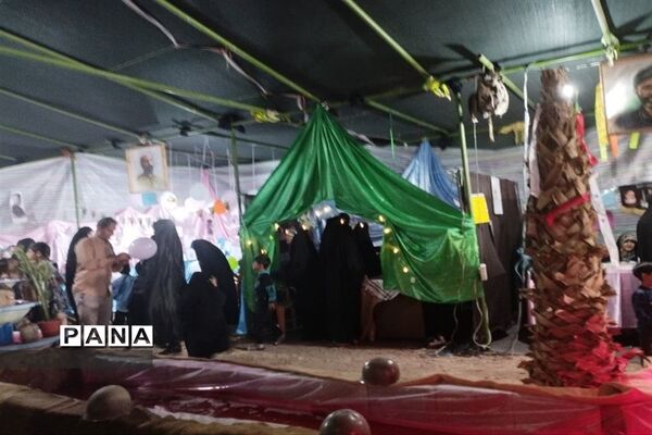 نمایشگاه دفاع مقدس در شهر شهید پرور کوشک