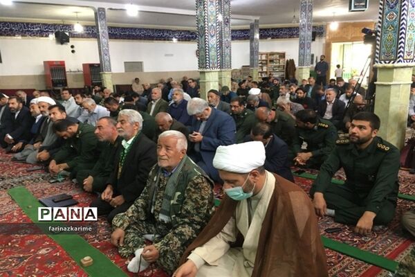 اقامه نماز جمعه عبادی- سیاسی در فیروزکوه