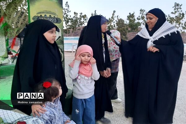 بزرگداشت هفته دفاع مقدس در مزار شهدای پارک خورشید
