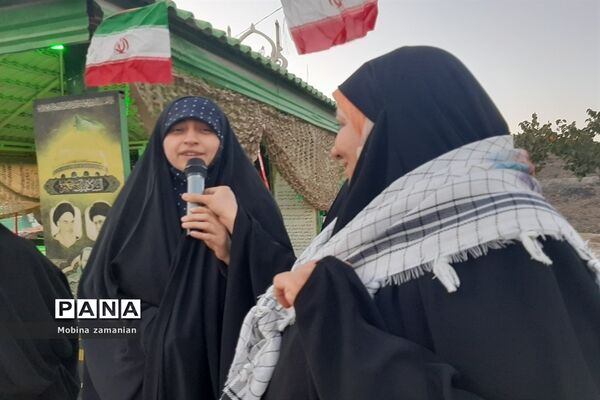 بزرگداشت هفته دفاع مقدس در مزار شهدای پارک خورشید
