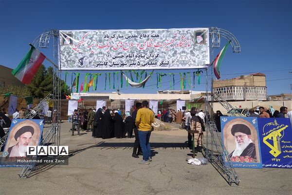 برگزاری نمایشگاه تجهیزات نظامی و سلاح‌های سنگین و نیمه سنگین در کاشمر