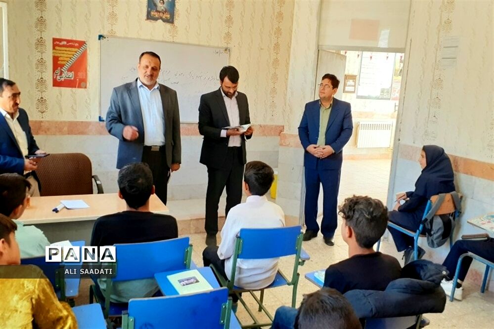 بازدید مدیر آموزش و پرورش شهرستان کلات از مدارس روستاهای قله زو، آقداش و سیرزار
