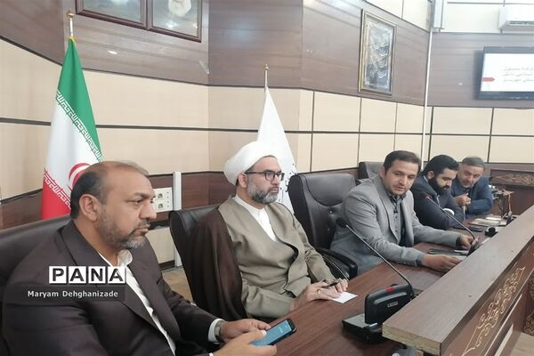 آیین تکریم و معارفه مسئول اتحادیه انجمن‌های اسلامی دانش‌آموزان شهرستان مهریز