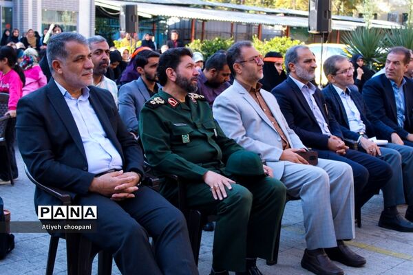آیین افتتاح اردوی راهیان نور دانش‌آموزی شهر تهران