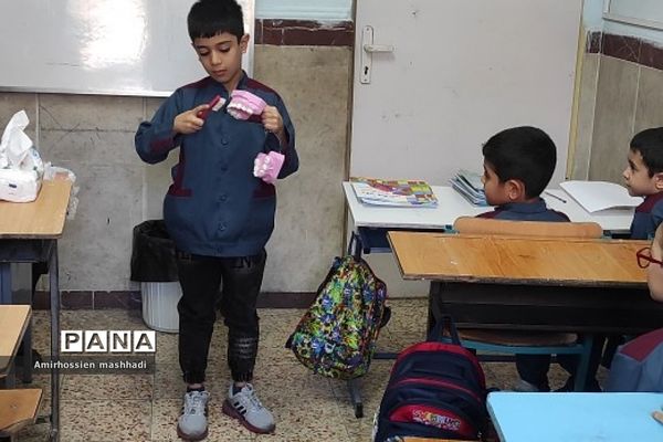 آموزش بهداشت فردی در دبستان ایمان رودهن