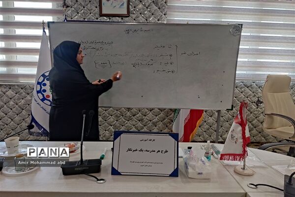 کارگاه آموزشی طرح هر مدرسه یک خبرنگار ویژه دانش‌آموزان پسر کهریزک