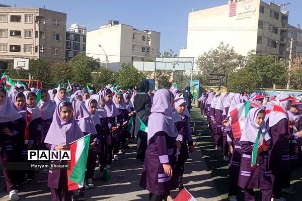 جشن عاطفه‌ها در دبستان پوشینه بافت ایران ناحیه ۳ شیراز
