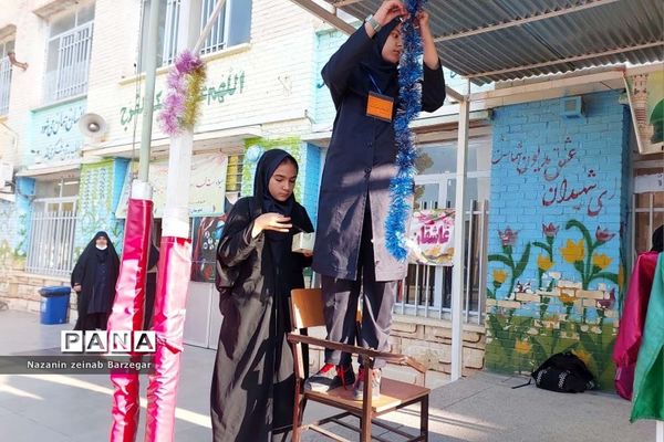 جشن هفته وحدت در دبیرستان دخترانه شاهد فیض ناحیه ۳ شیراز