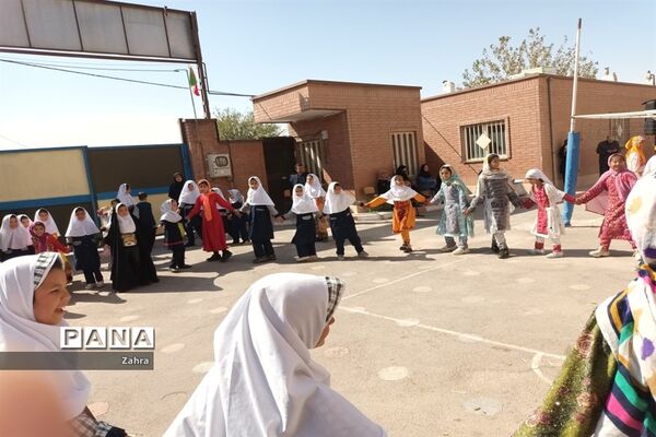 جشنواره عشایری در آموزشگاه شهدای طغان جواد آباد