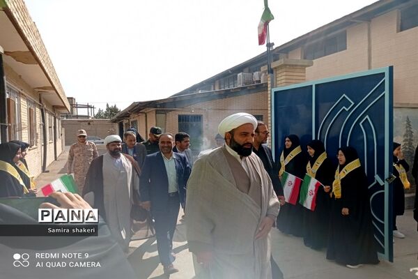 مراسم شور عاطفه‌ها در دبیرستان عالمه جاجرم