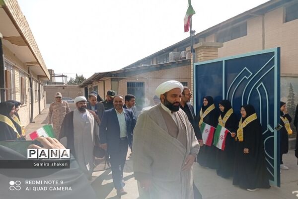 مراسم شور عاطفه‌ها در دبیرستان عالمه جاجرم