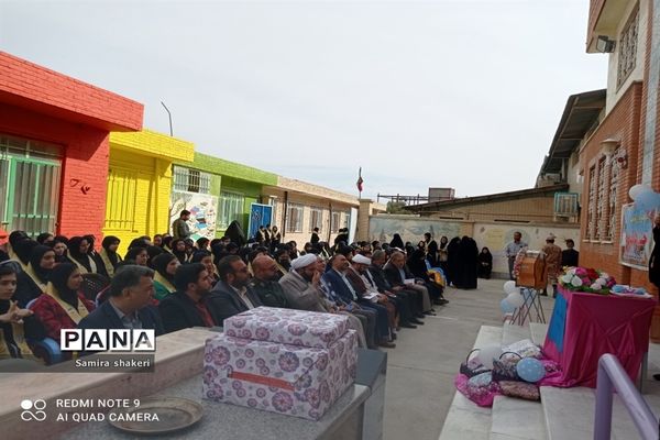 مراسم شور عاطفه‌ها در دبیرستان عالمه جاجرم