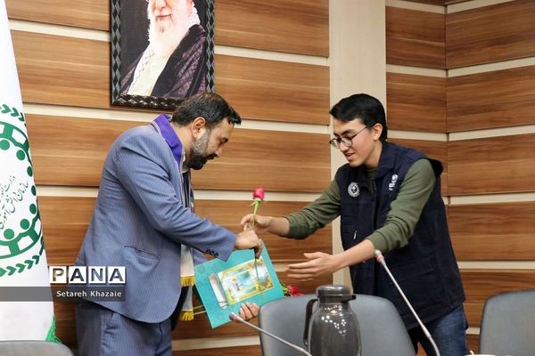 آیین تکریم و معارفه ریاست سازمان دانش‌آموزی خراسان رضوی