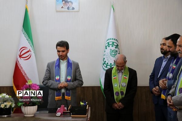 آیین تکریم و معارفه ریاست سازمان دانش‌آموزی خراسان رضوی