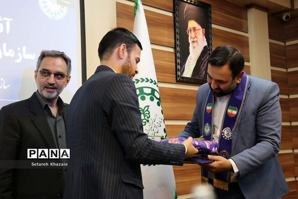 آیین تکریم و معارفه ریاست سازمان دانش‌آموزی خراسان رضوی