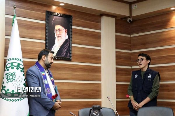 آیین تکریم و معارفه ریاست سازمان دانش‌آموزی خراسان رضوی