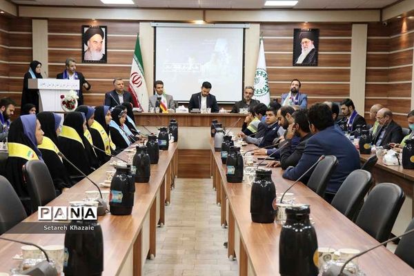 آیین تکریم و معارفه ریاست سازمان دانش‌آموزی خراسان رضوی