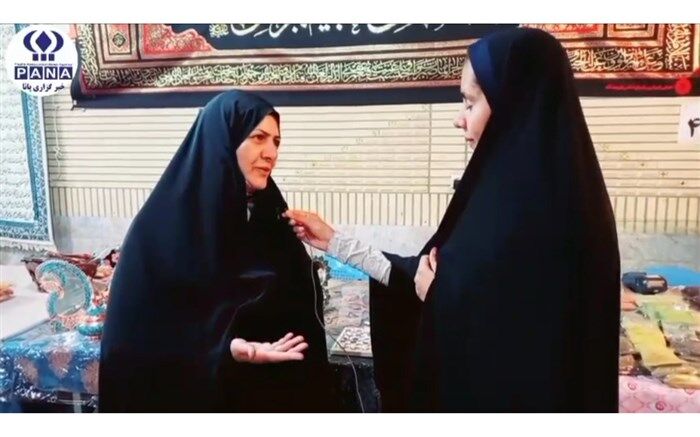 برپایی نمایشگاه و بازارچه صنایع دستی نواندیش در شهرستان نجف‌آباد استان اصفهان 
