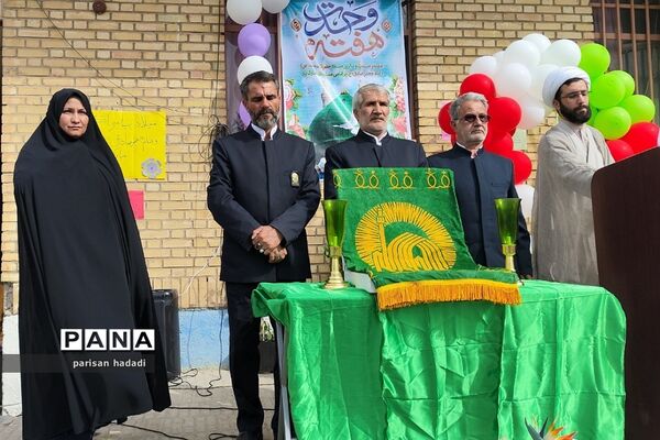 مراسم جشن میلاد حضرت محمد مصطفی (ص) و امام جعفر صادق (ع) در مدرسه بعثت۲