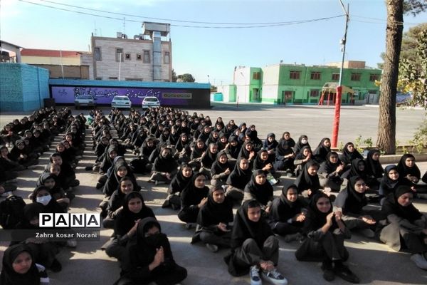 گرامیداشت ولادت پیامبر اکرم (ص) و امام جعفر صادق (ع)  در دبیرستان نمونه دولتی اندیشه شهرستان کاشمر